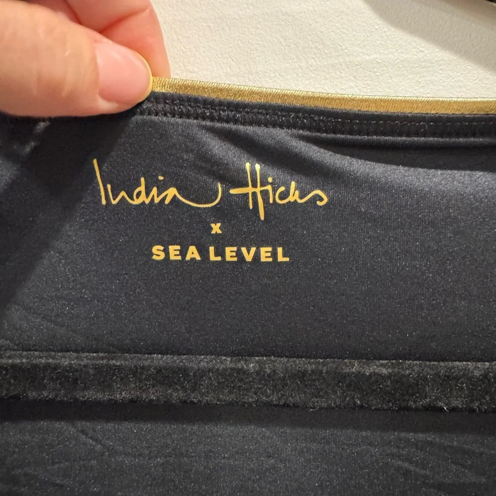 NWOT India Hicks x Sea Level black Piper surf suit